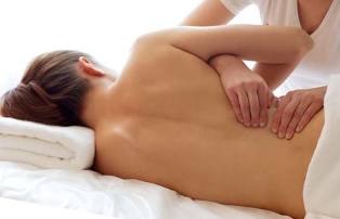 Rückenschmerzen no der Gebuert Massage